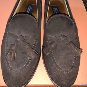 Men’s Faconnable Suede Tassel Loafer 9.5 D
